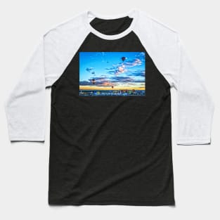 Albuquerque Hot Air Balloon Fiesta Baseball T-Shirt